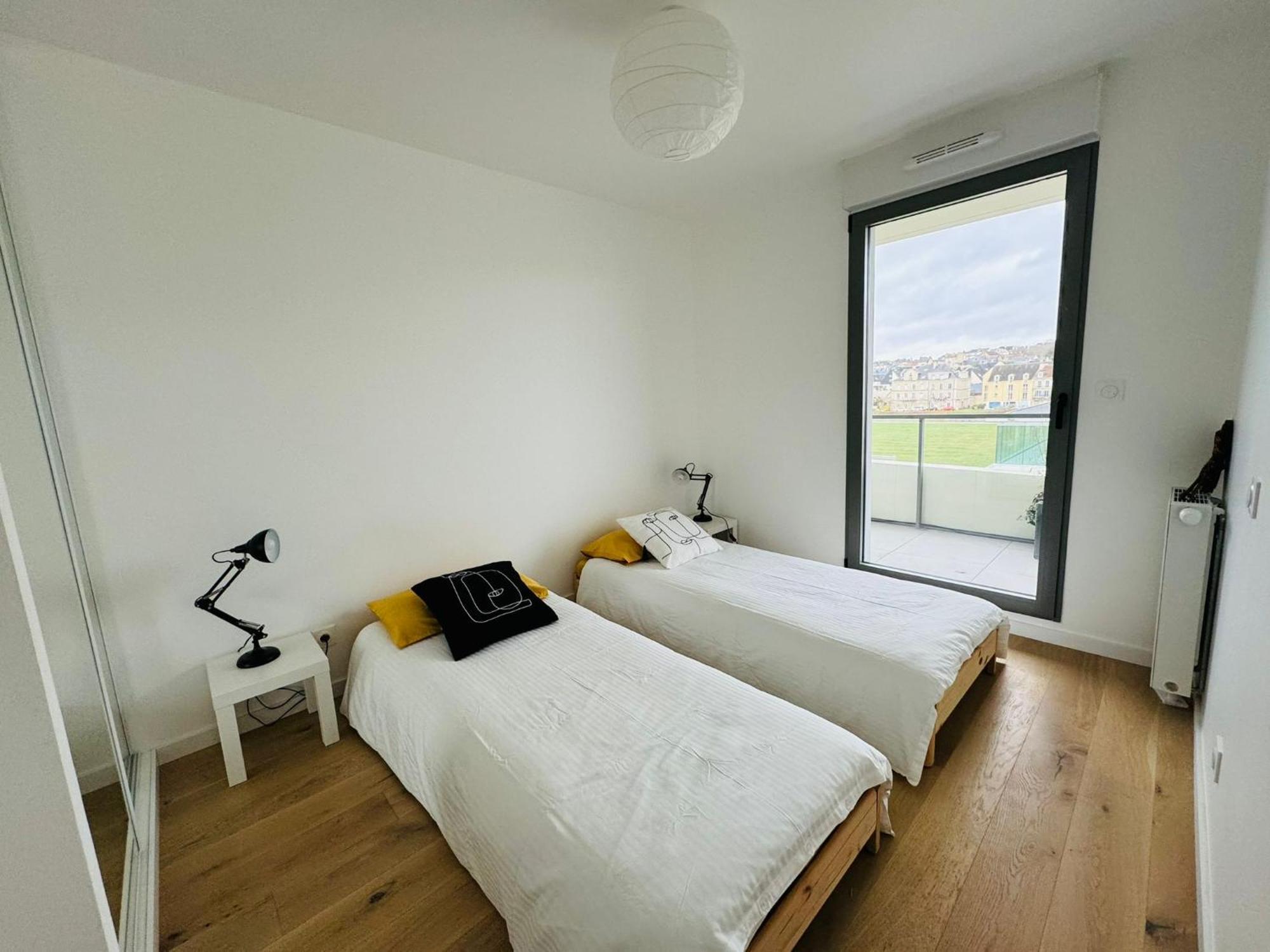 Presqu'Ile, Appartement Neuf Avec Balcon, Salle De Gym Et Parking Caen Extérieur photo
