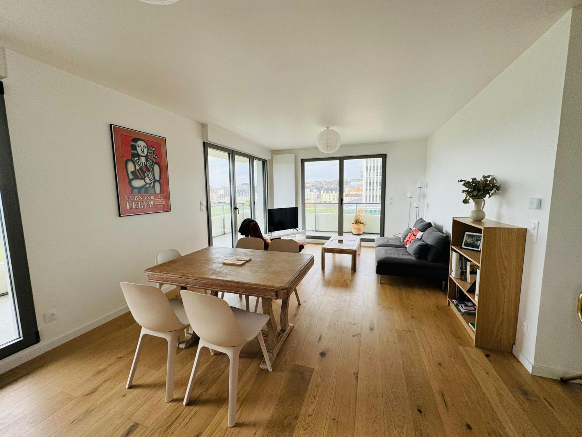 Presqu'Ile, Appartement Neuf Avec Balcon, Salle De Gym Et Parking Caen Extérieur photo